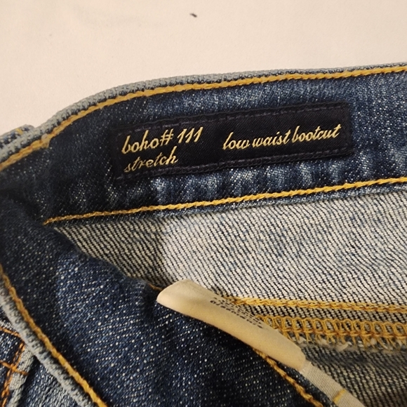 Vintage Citizens of Humanity Low Waist Bootcut Boho #111 Stretch Sweet Dream - Picture 11 of 14